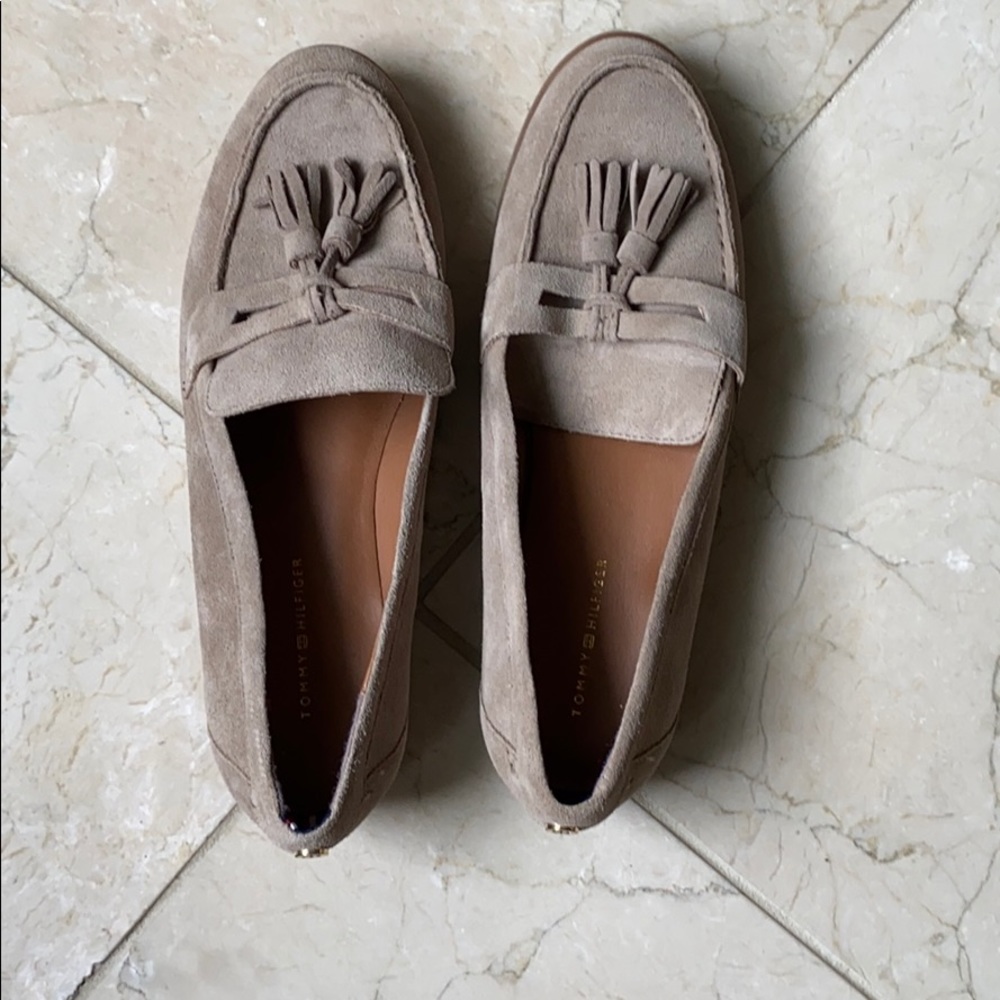 Suede Tommy Hilfiger loafers